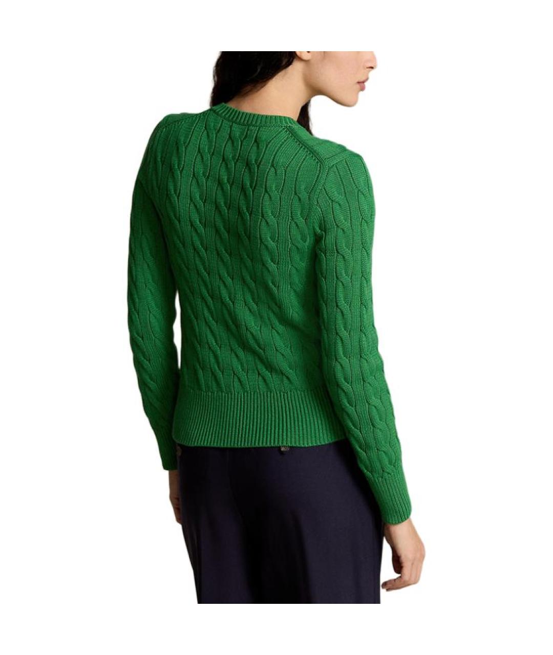 POLO RALPH LAUREN Зеленый джемпер / свитер, фото 4