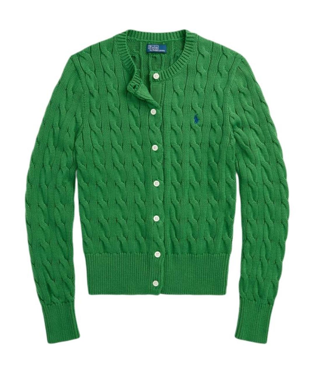 POLO RALPH LAUREN Зеленый джемпер / свитер, фото 1