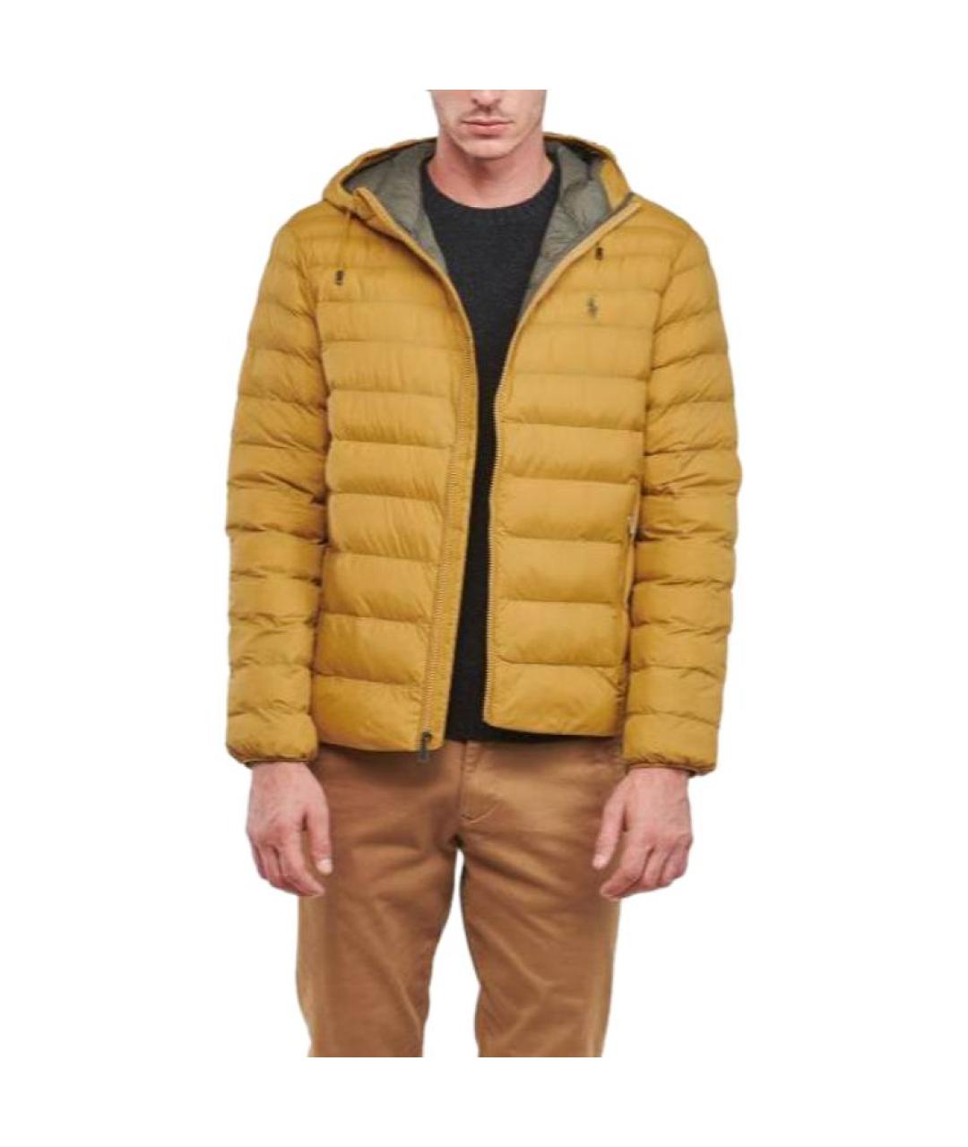 POLO RALPH LAUREN Желтая куртка, фото 4
