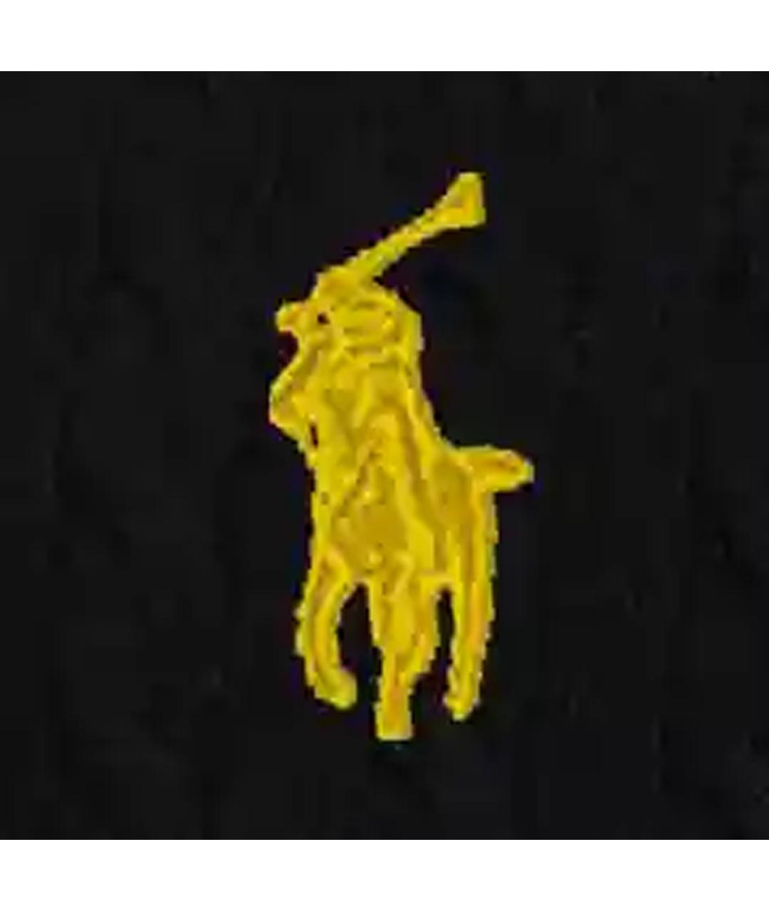 POLO RALPH LAUREN Черный хлопковый джемпер / свитер, фото 2