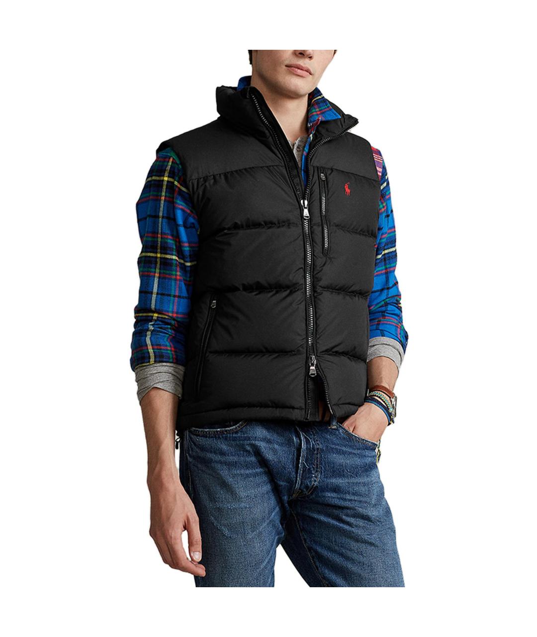 POLO RALPH LAUREN Черный жилет, фото 4