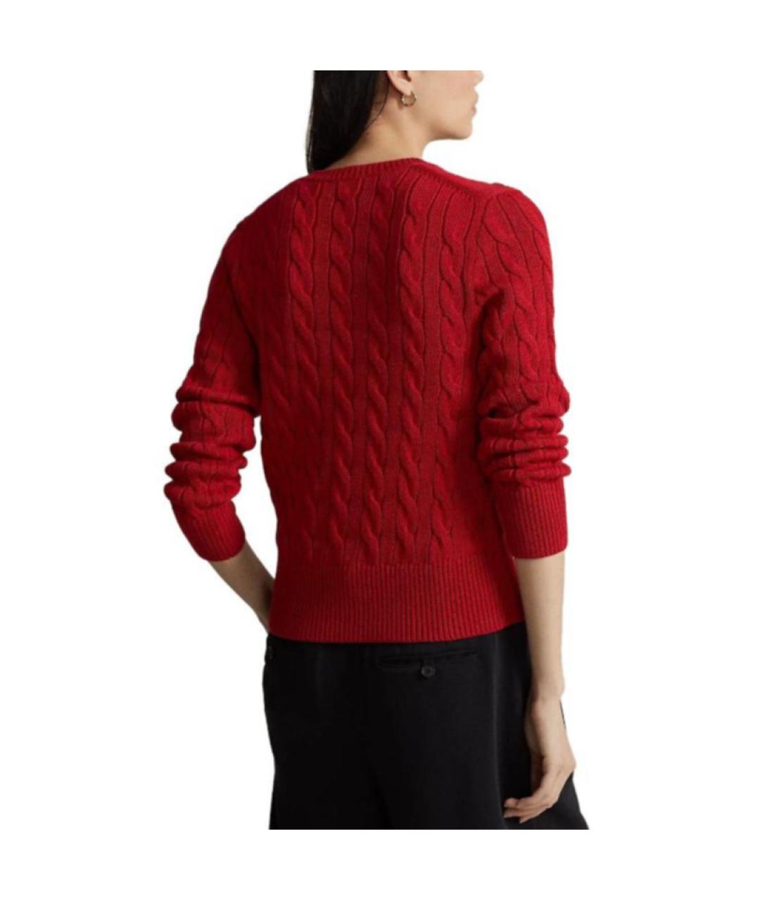 POLO RALPH LAUREN Красный кардиган, фото 3