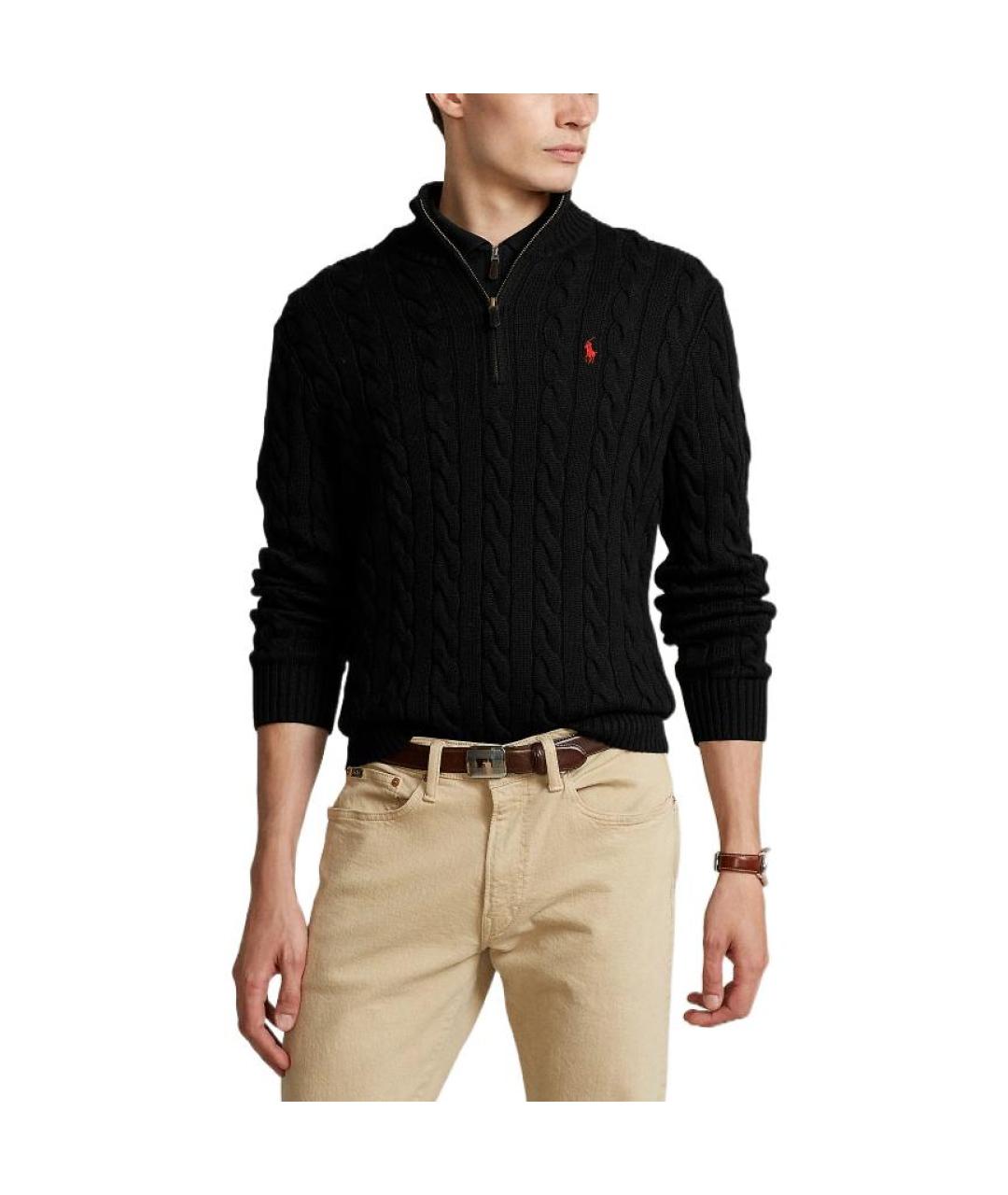 POLO RALPH LAUREN Черный джемпер / свитер, фото 5