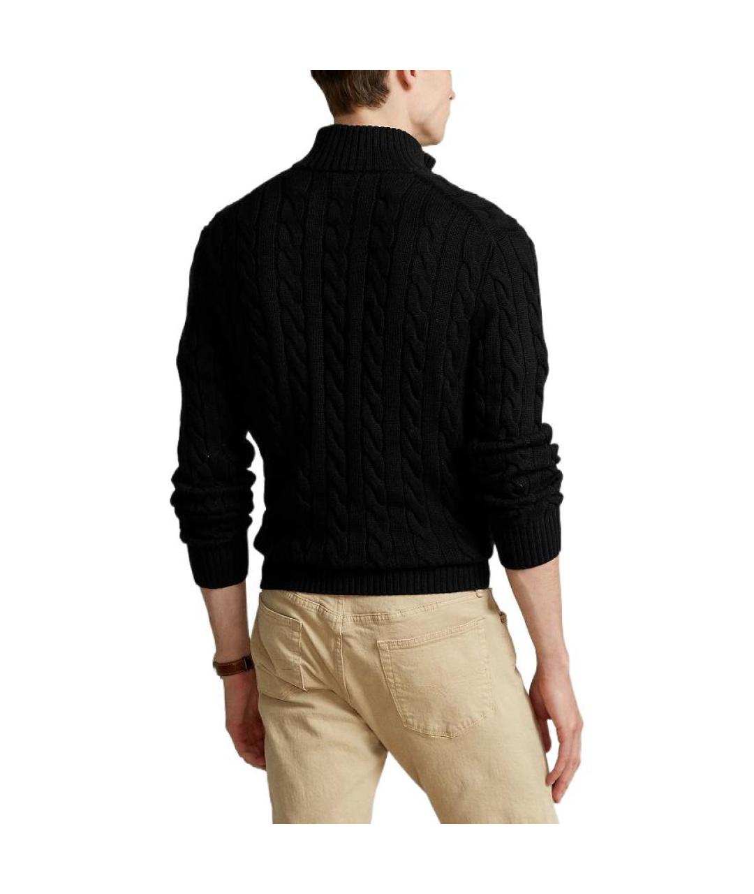 POLO RALPH LAUREN Черный джемпер / свитер, фото 4