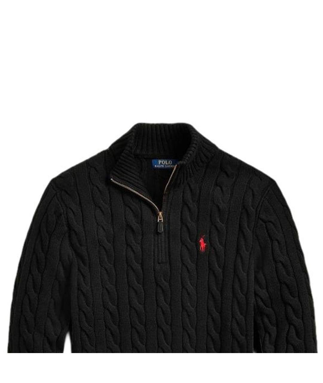 POLO RALPH LAUREN Черный джемпер / свитер, фото 6