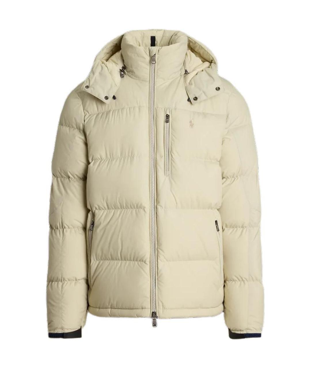 POLO RALPH LAUREN Бежевый пуховик, фото 1