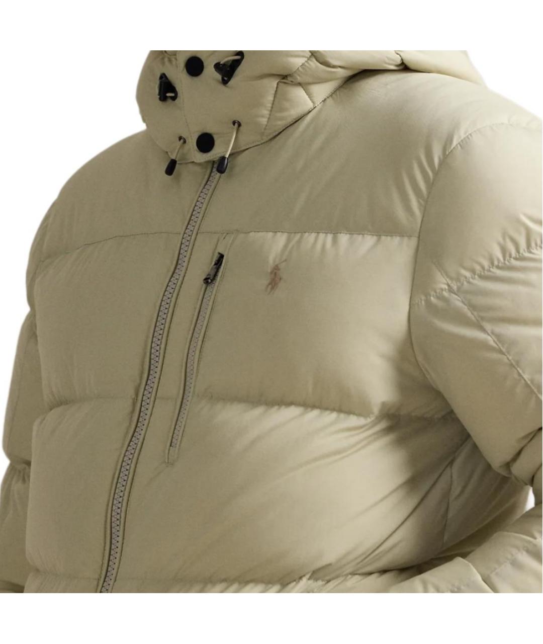 POLO RALPH LAUREN Бежевый пуховик, фото 7
