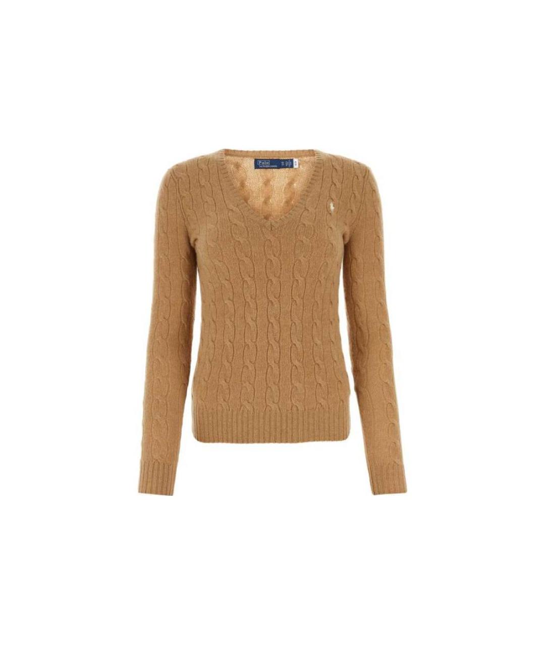 POLO RALPH LAUREN Бежевый джемпер / свитер, фото 6