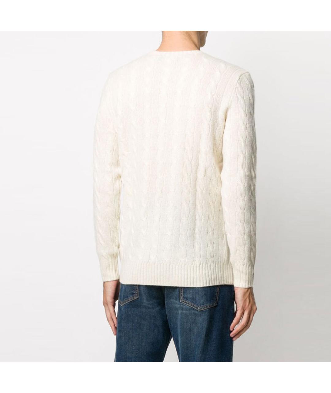 POLO RALPH LAUREN Белый джемпер / свитер, фото 2