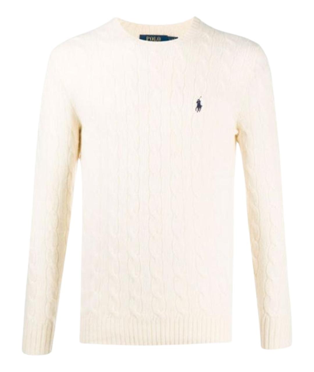 POLO RALPH LAUREN Белый джемпер / свитер, фото 1