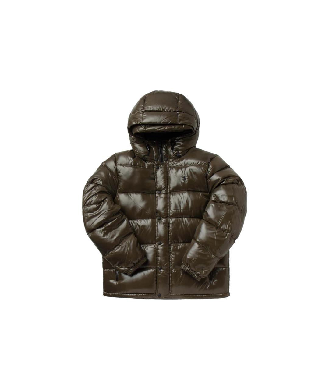 POLO RALPH LAUREN Зеленый пуховик, фото 1