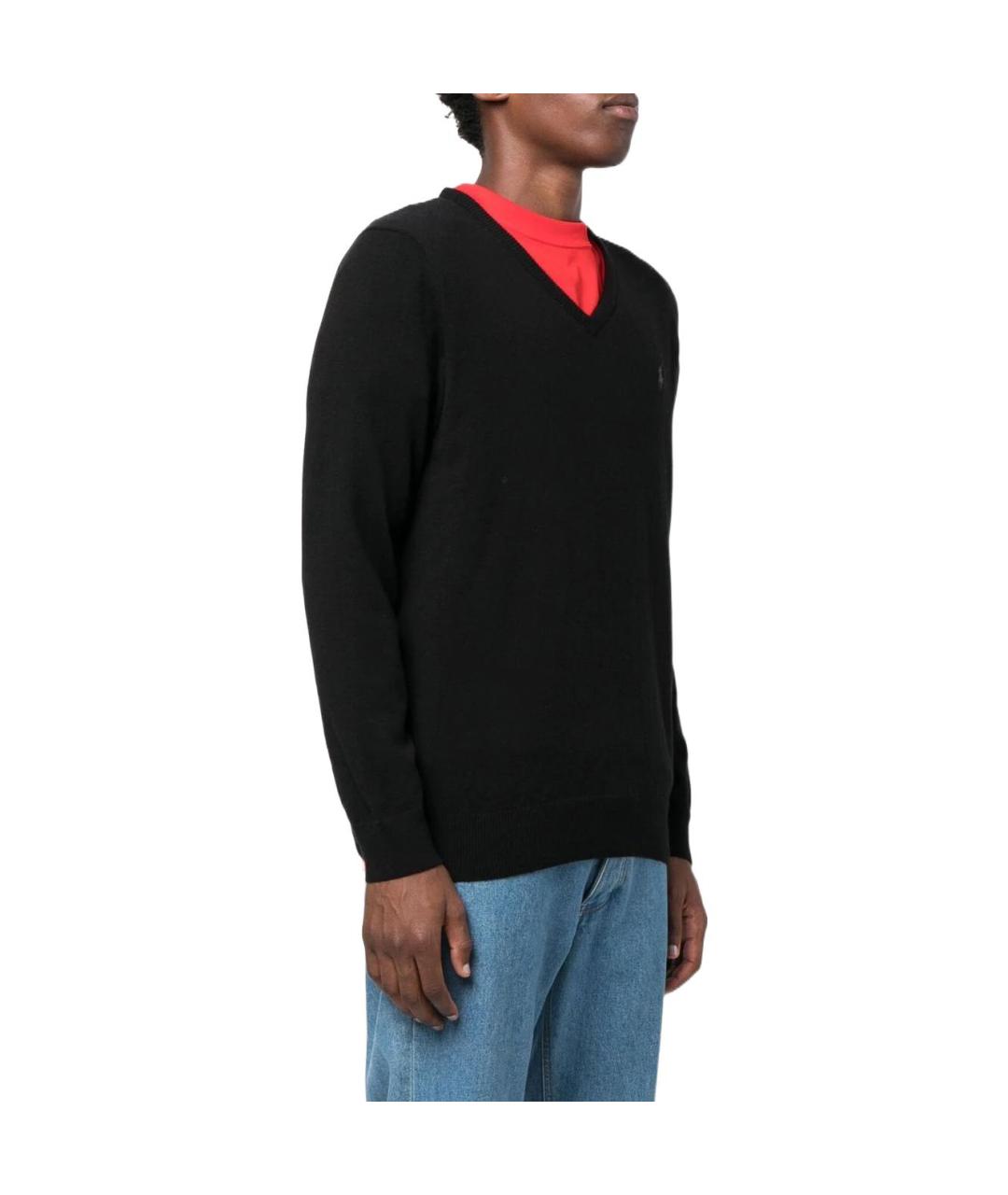 POLO RALPH LAUREN Черный джемпер / свитер, фото 4
