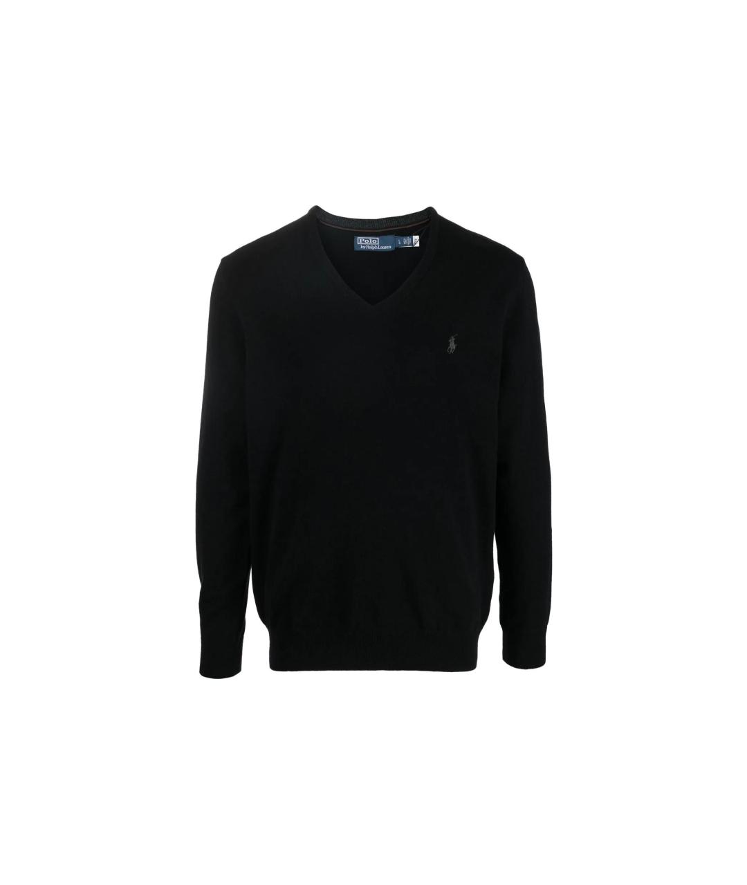 POLO RALPH LAUREN Черный джемпер / свитер, фото 5