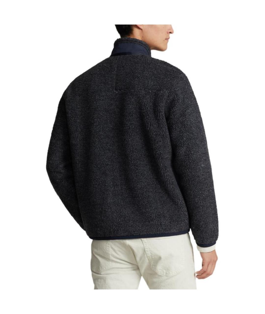 POLO RALPH LAUREN Антрацитовая полиэстеровая куртка, фото 3