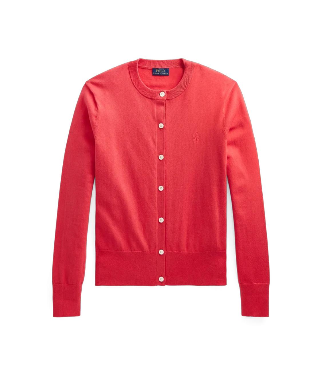 POLO RALPH LAUREN Красный кардиган, фото 1