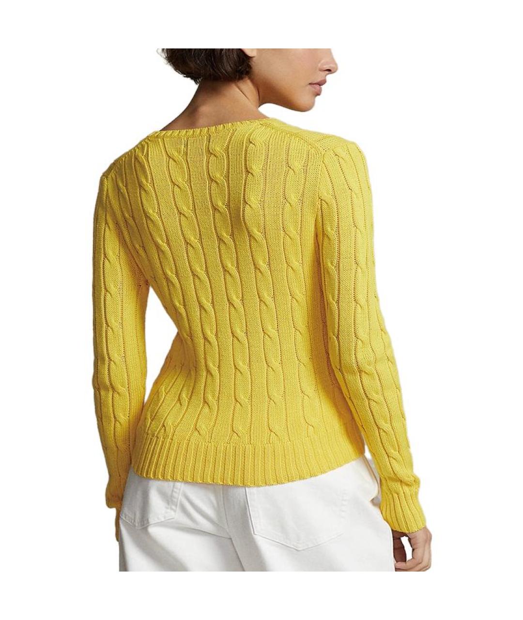 POLO RALPH LAUREN Желтый джемпер / свитер, фото 3