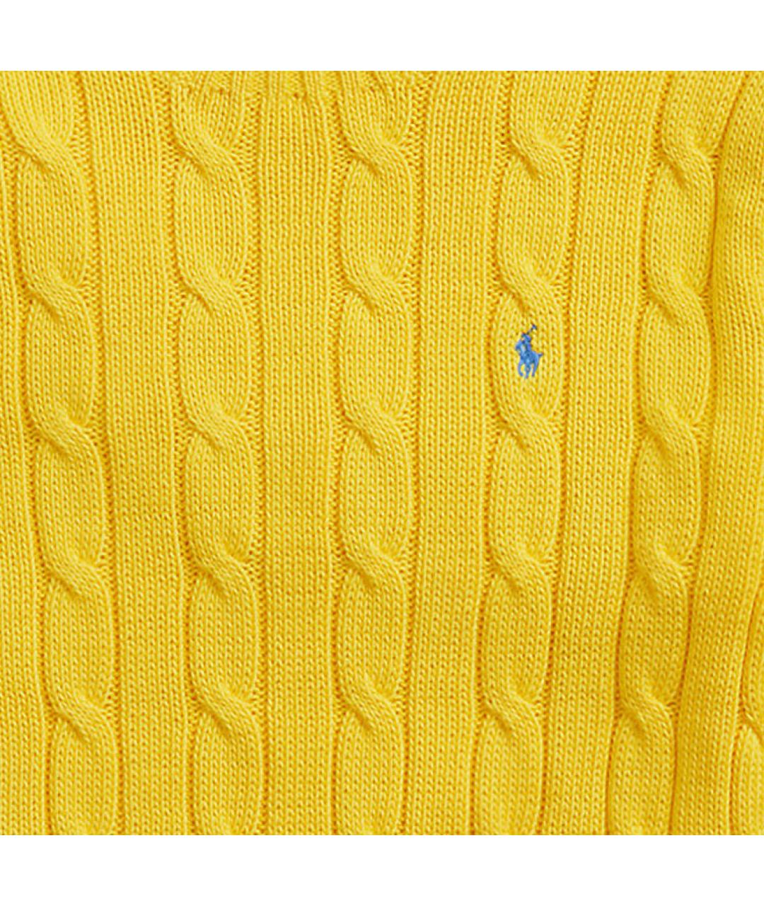 POLO RALPH LAUREN Желтый джемпер / свитер, фото 4