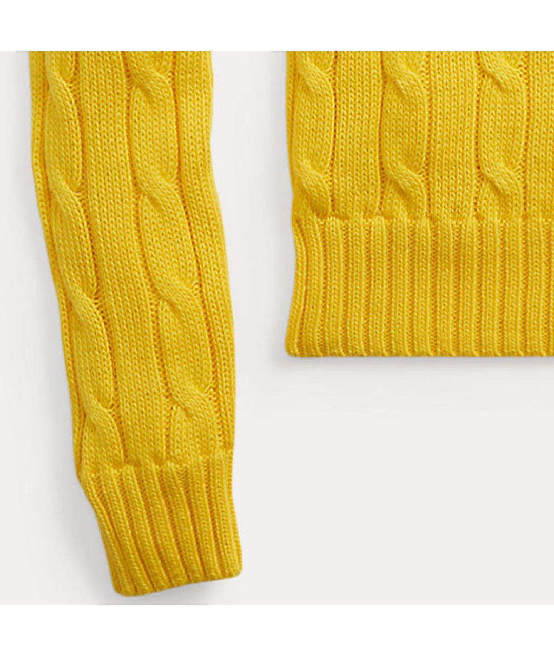 POLO RALPH LAUREN Желтый джемпер / свитер, фото 6