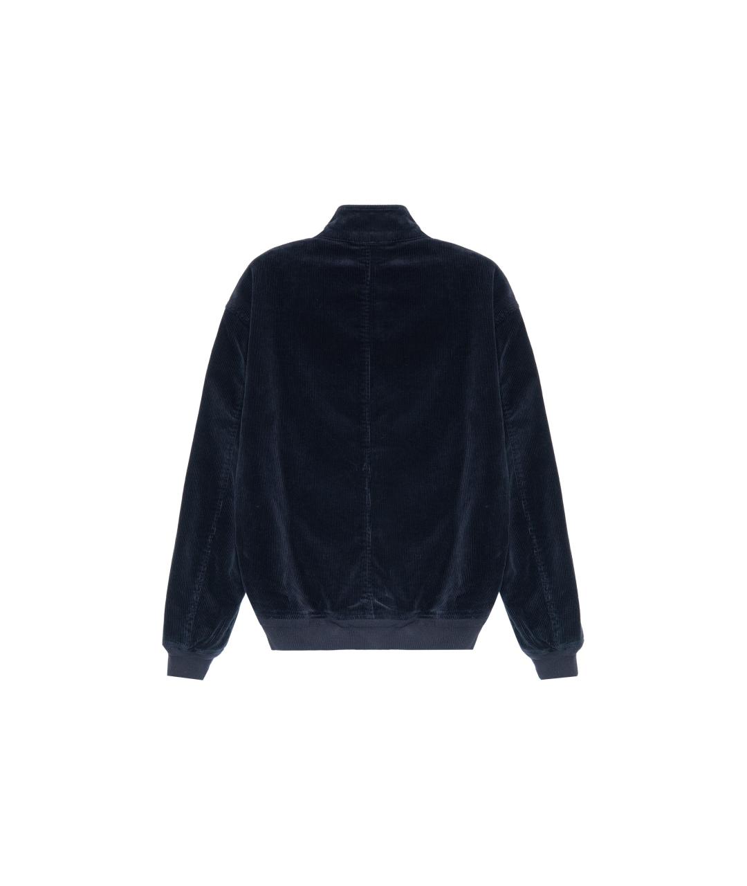 POLO RALPH LAUREN Темно-синяя хлопковая куртка, фото 2