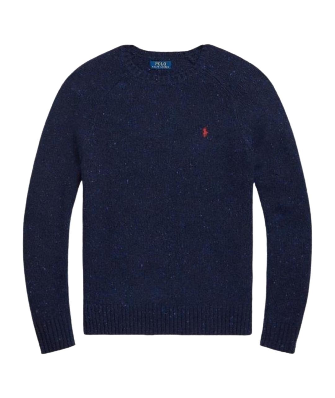 POLO RALPH LAUREN Темно-синий джемпер / свитер, фото 1