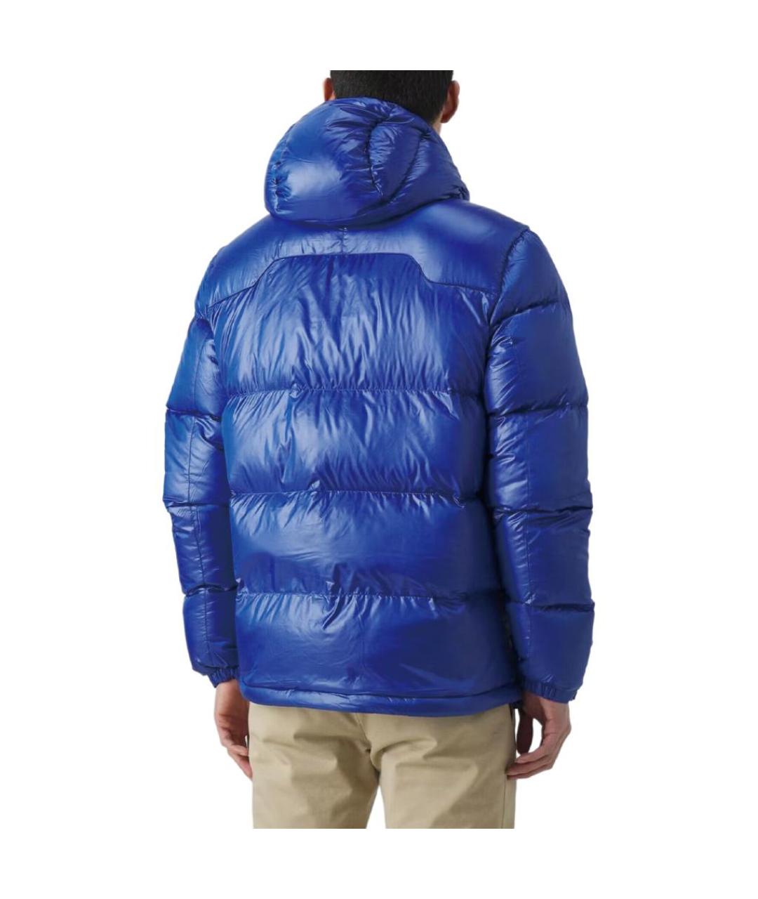 POLO RALPH LAUREN Синий полиамидовый пуховик, фото 3