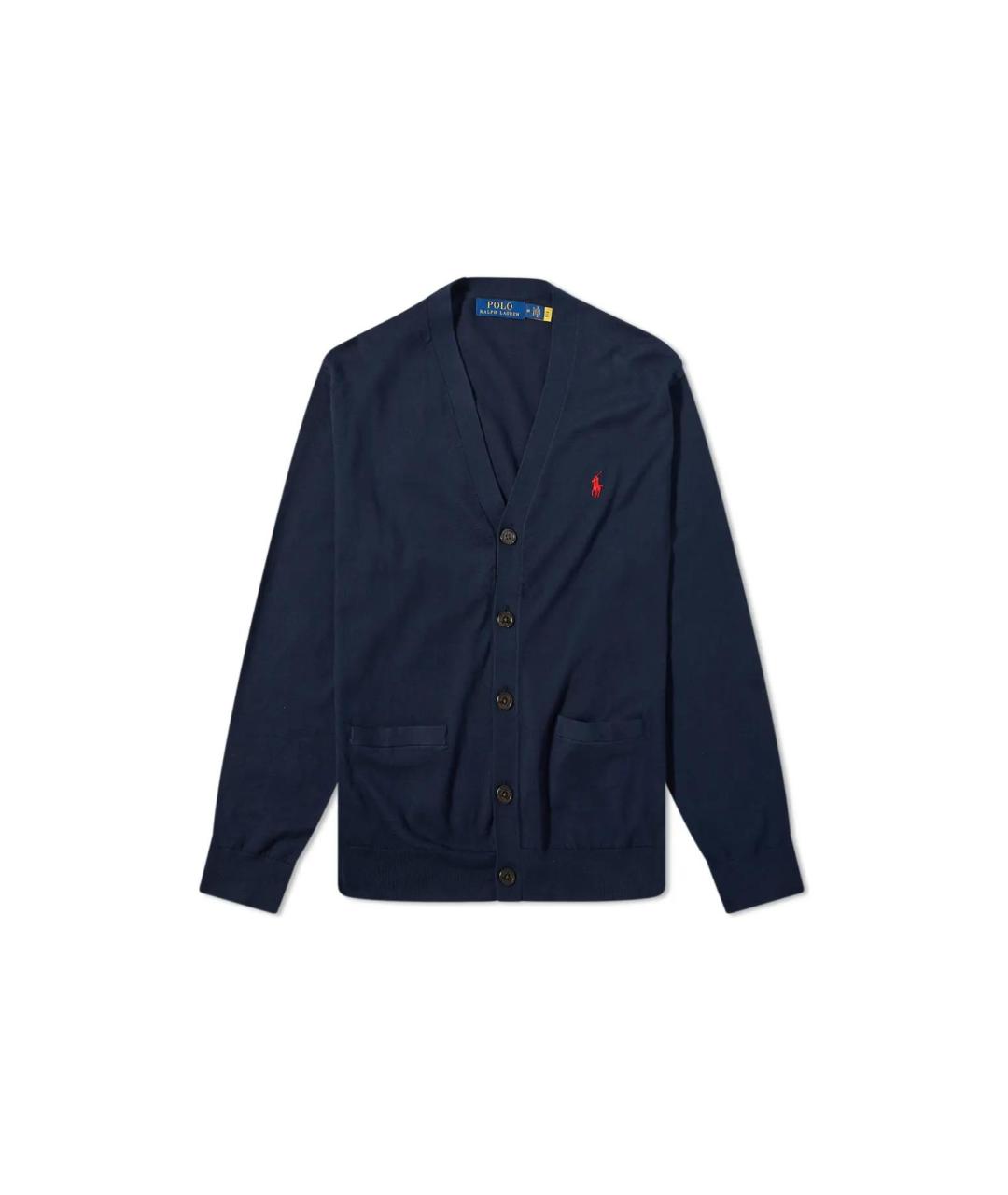 POLO RALPH LAUREN Темно-синий кардиган, фото 7