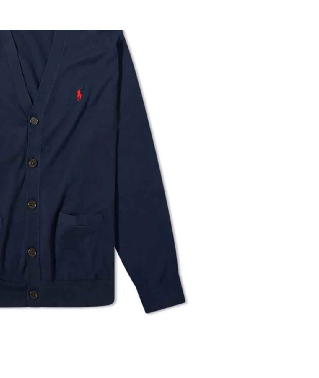 POLO RALPH LAUREN Темно-синий кардиган, фото 6