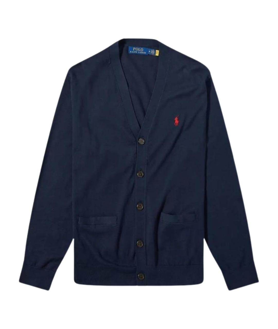 POLO RALPH LAUREN Темно-синий кардиган, фото 1