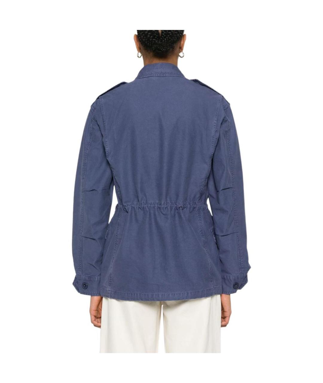 POLO RALPH LAUREN Синяя хлопковая куртка, фото 3