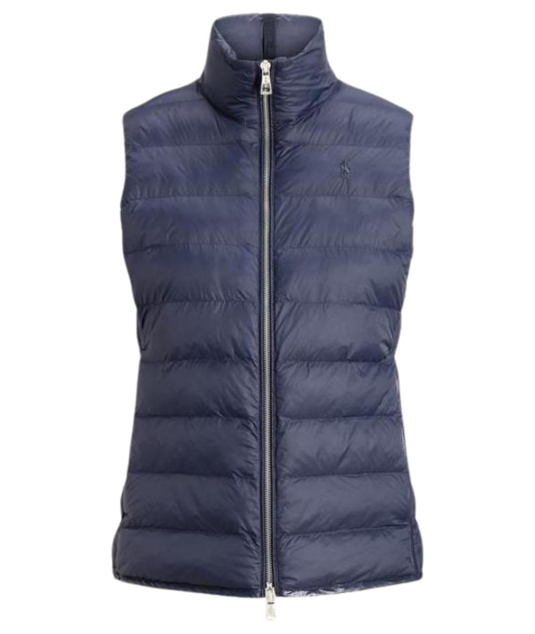 POLO RALPH LAUREN Синий полиамидовый жилет, фото 1