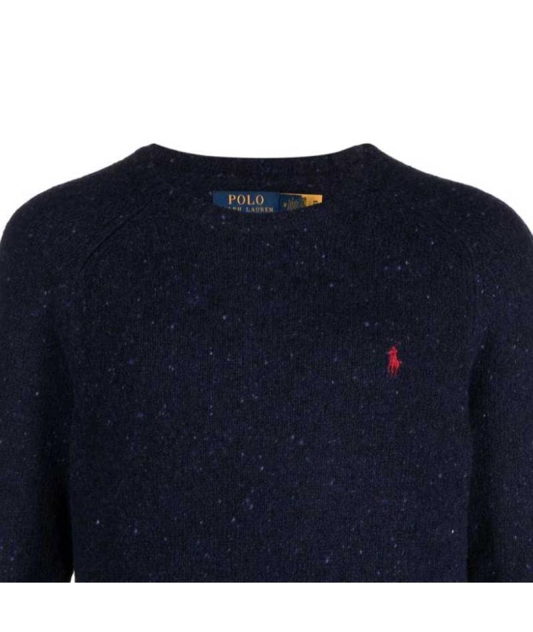 POLO RALPH LAUREN Темно-синий джемпер / свитер, фото 5