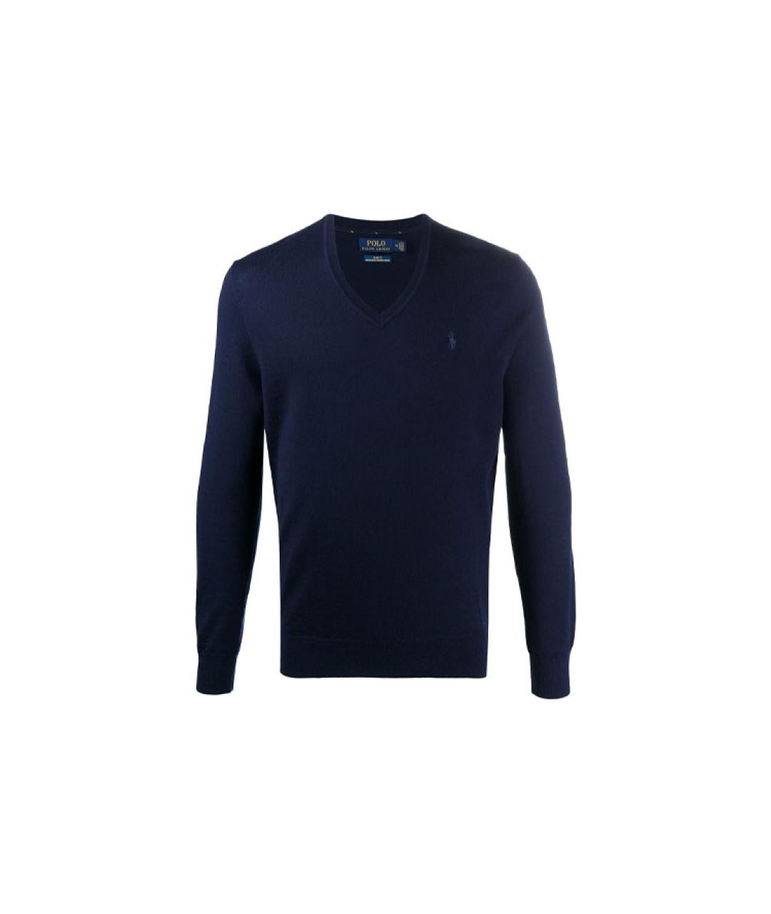 POLO RALPH LAUREN Синий джемпер / свитер, фото 1