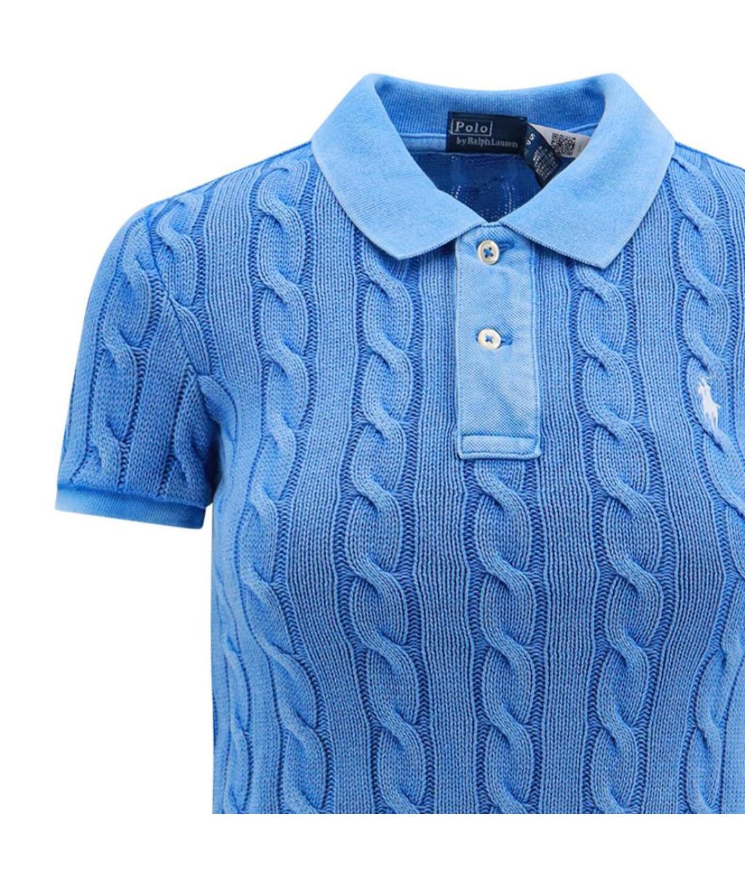 POLO RALPH LAUREN Синий хлопковый джемпер / свитер, фото 4