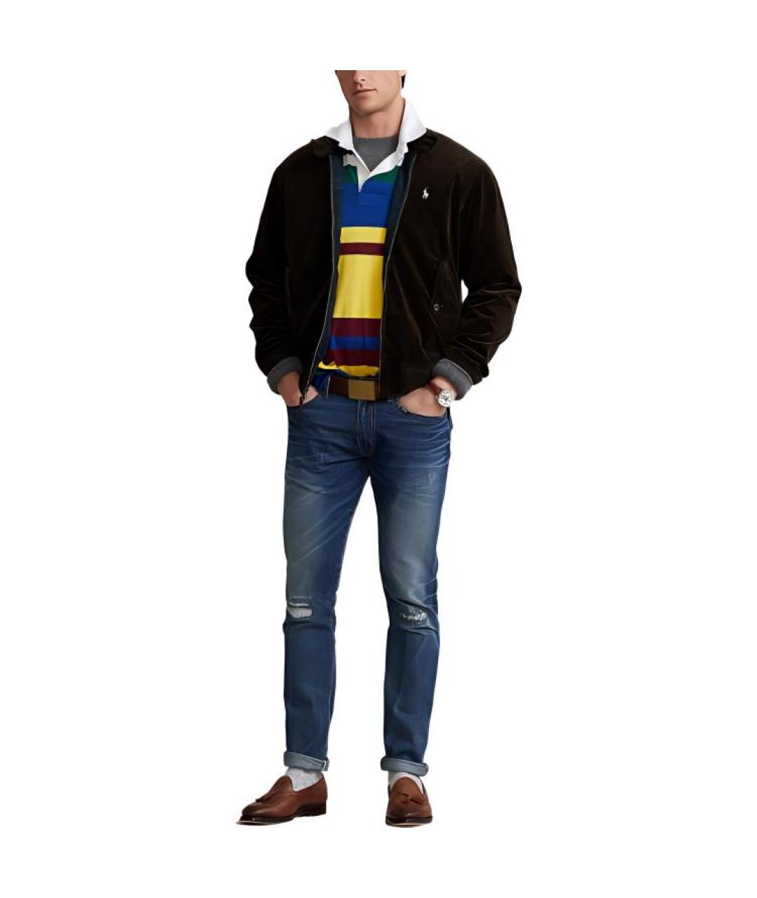 POLO RALPH LAUREN Коричневая куртка, фото 2