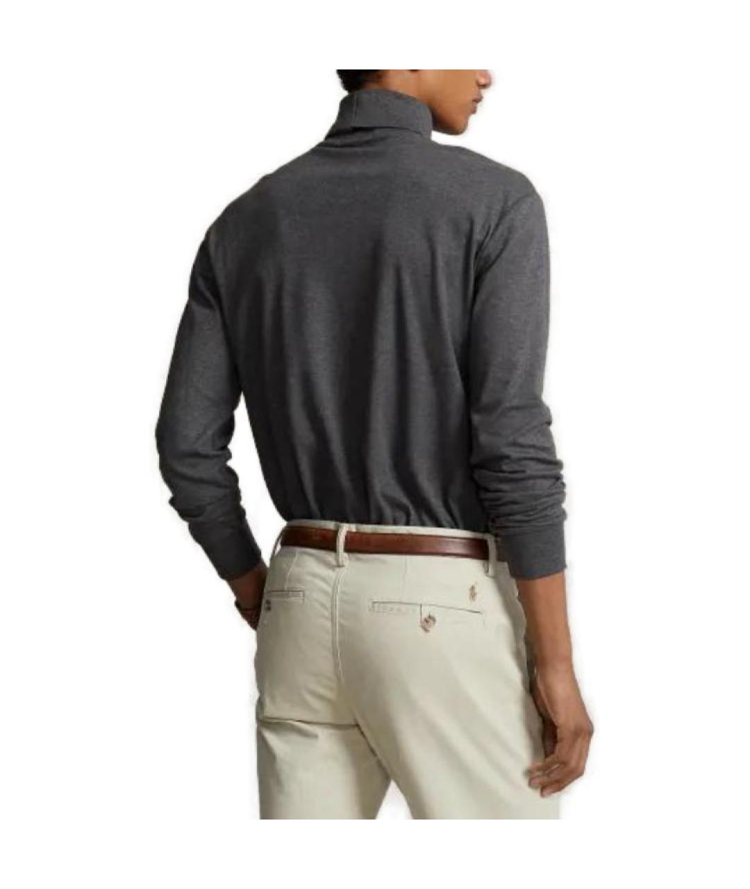 POLO RALPH LAUREN Серый джемпер / свитер, фото 4