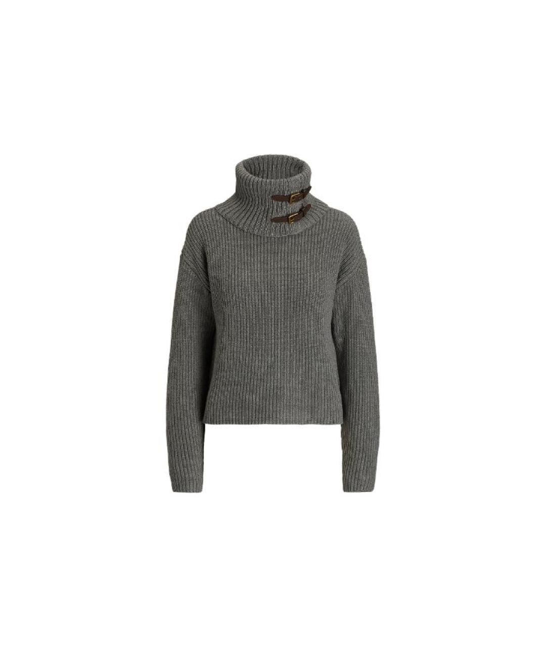 POLO RALPH LAUREN Серый джемпер / свитер, фото 1