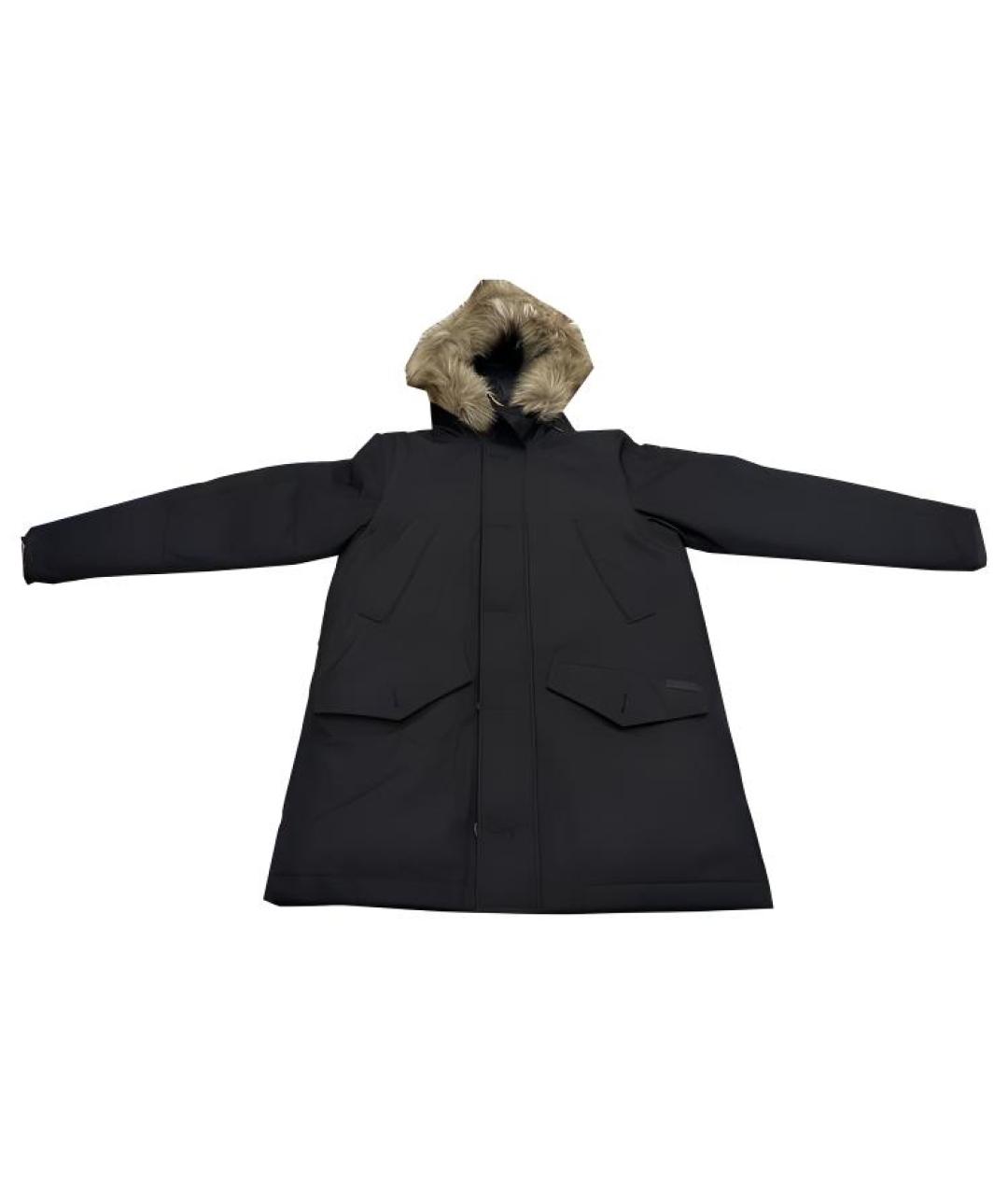 POLO RALPH LAUREN Черный пуховик, фото 1