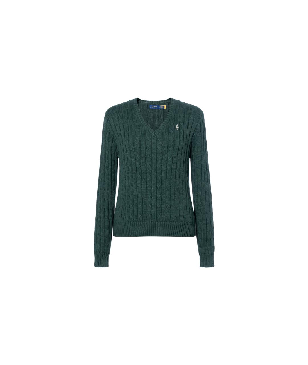 POLO RALPH LAUREN Зеленый джемпер / свитер, фото 1