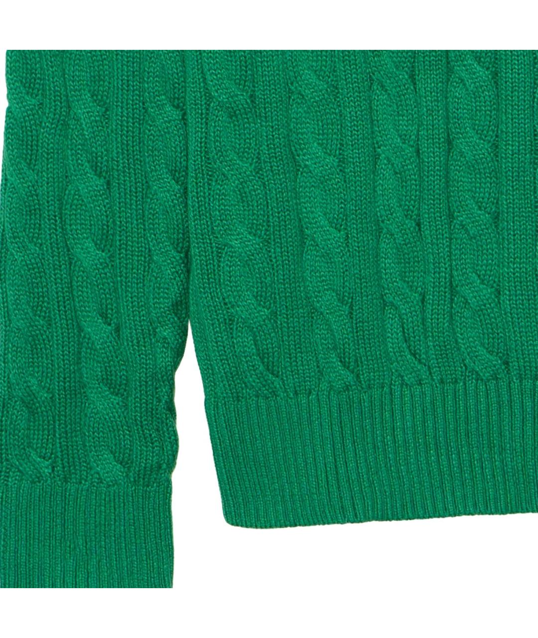 POLO RALPH LAUREN Зеленый джемпер / свитер, фото 7