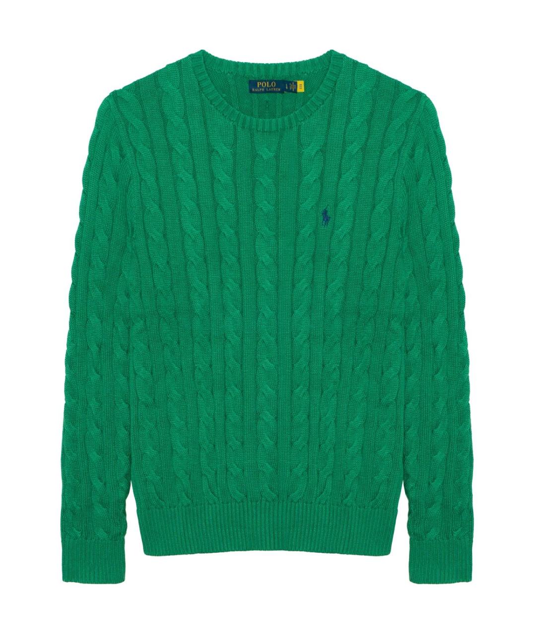 POLO RALPH LAUREN Зеленый джемпер / свитер, фото 1