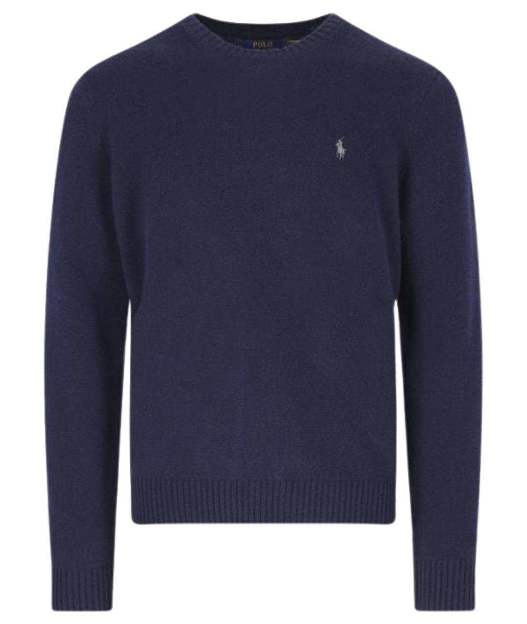 POLO RALPH LAUREN Темно-синий джемпер / свитер, фото 1