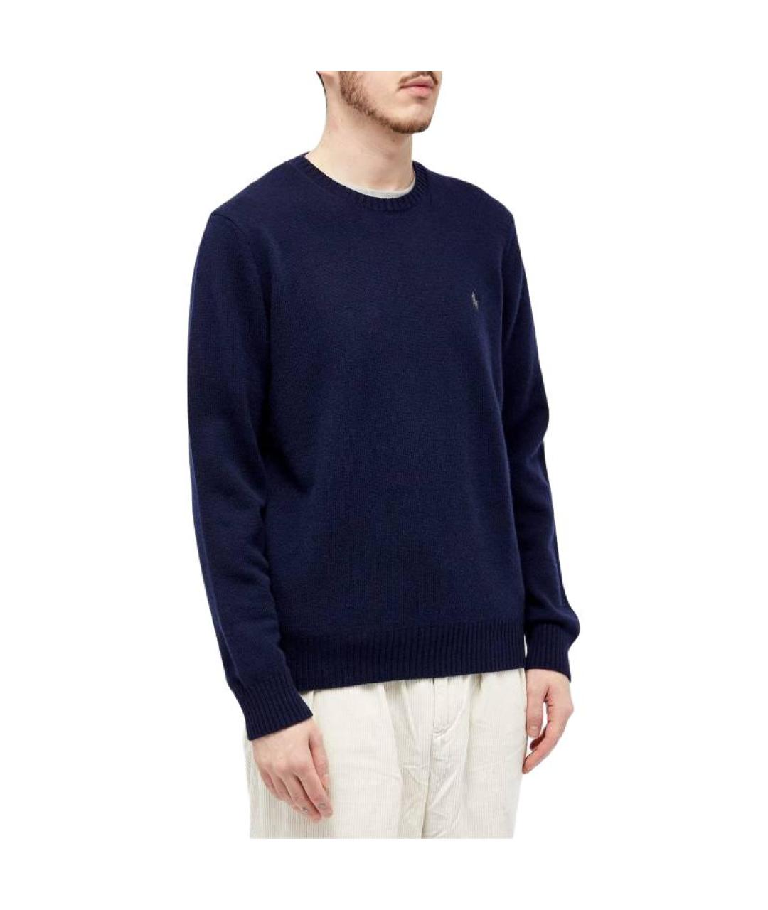 POLO RALPH LAUREN Темно-синий джемпер / свитер, фото 3