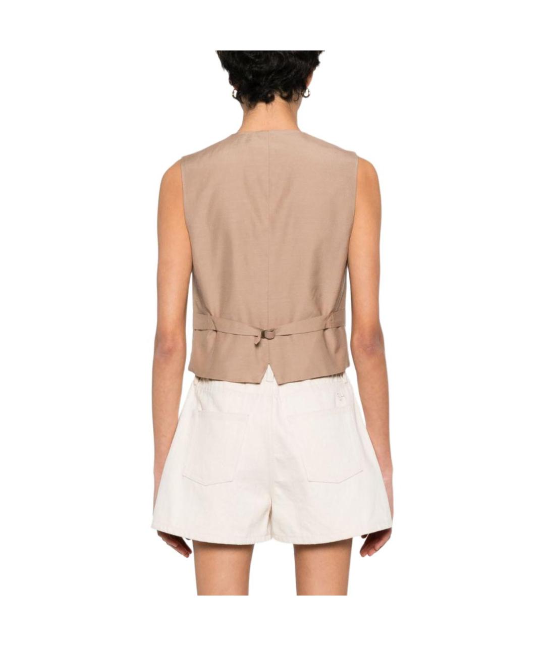 POLO RALPH LAUREN Бежевый жилет, фото 3