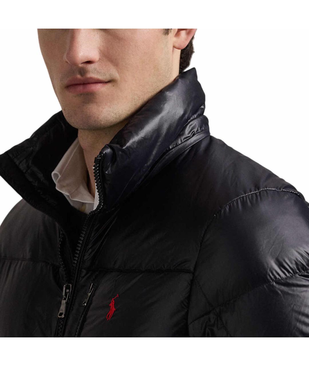 POLO RALPH LAUREN Черная полиамидовая куртка, фото 5