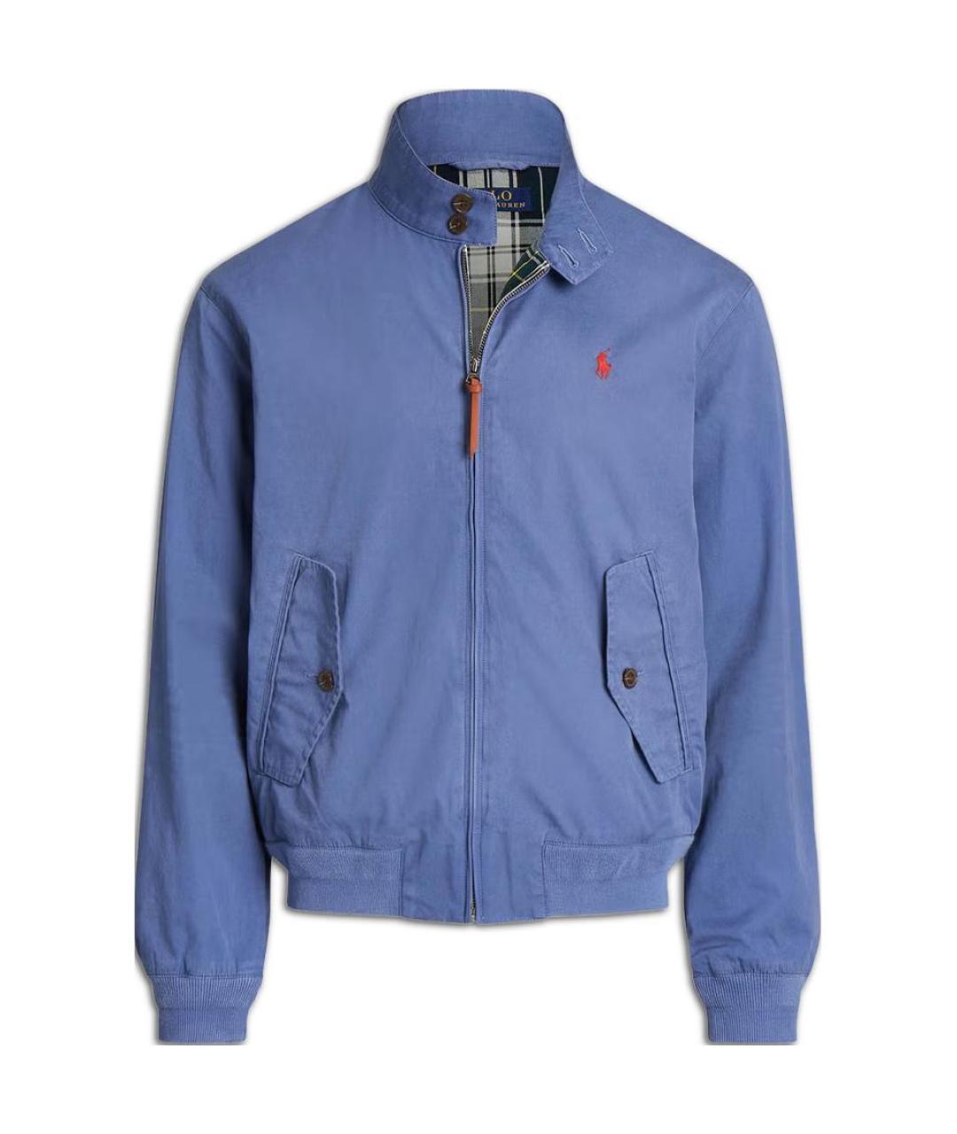 POLO RALPH LAUREN Синяя хлопковая куртка, фото 1