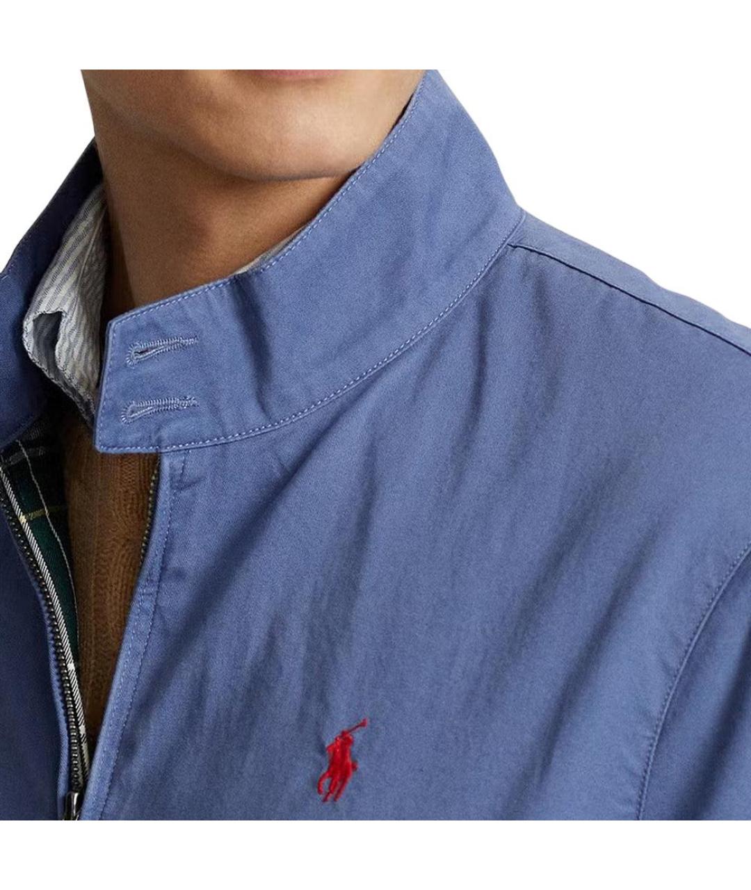 POLO RALPH LAUREN Синяя хлопковая куртка, фото 6