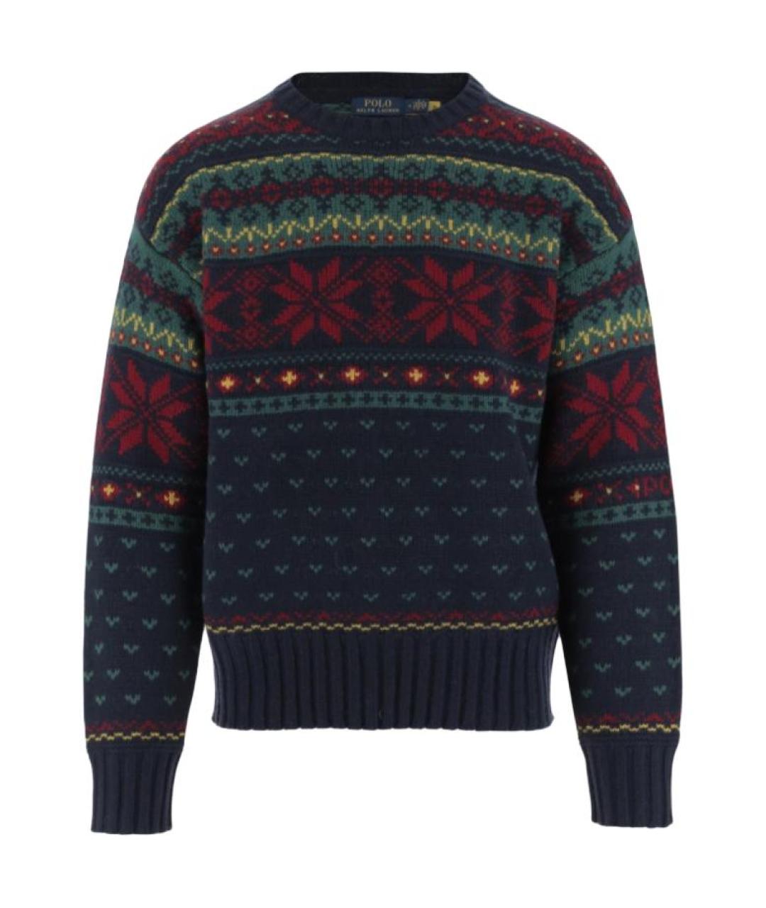 POLO RALPH LAUREN Мульти шерстяной джемпер / свитер, фото 1