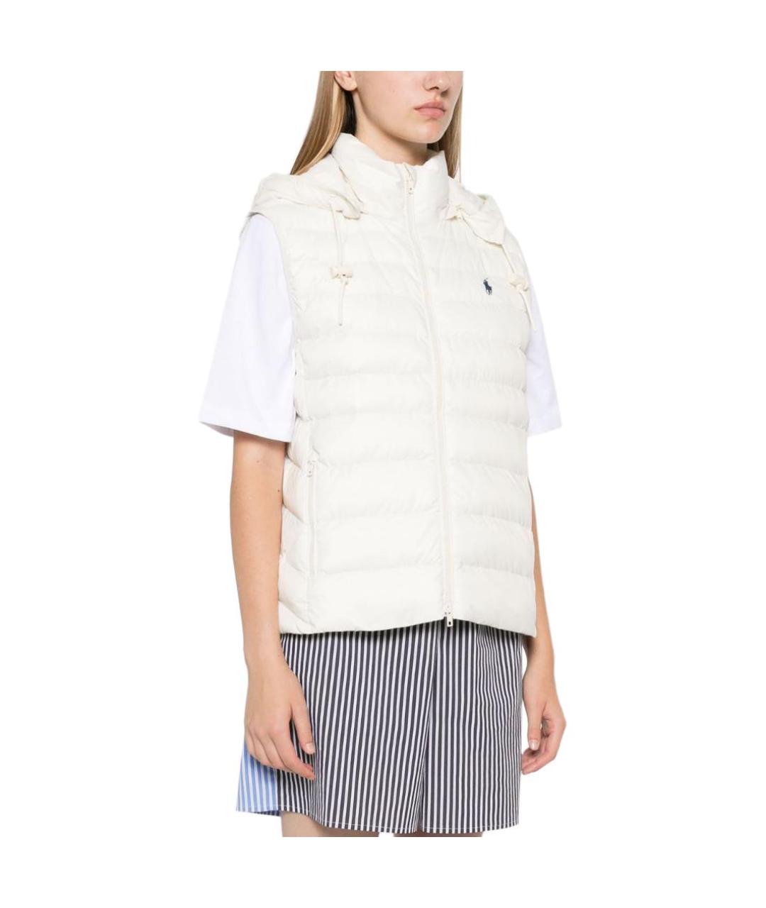 POLO RALPH LAUREN Белый жилет, фото 4