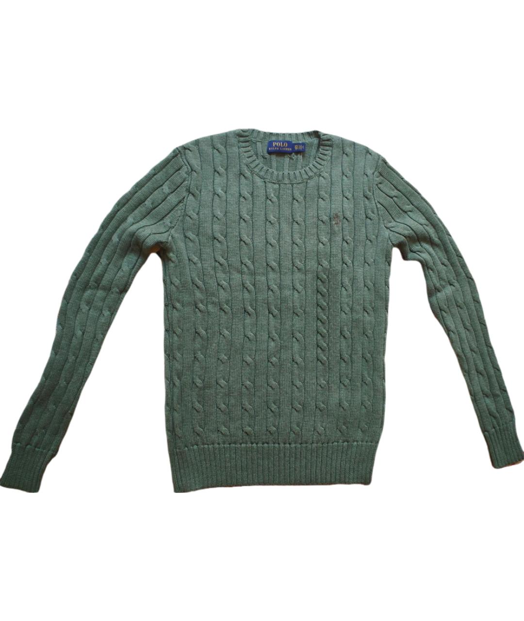 POLO RALPH LAUREN Зеленый джемпер / свитер, фото 1