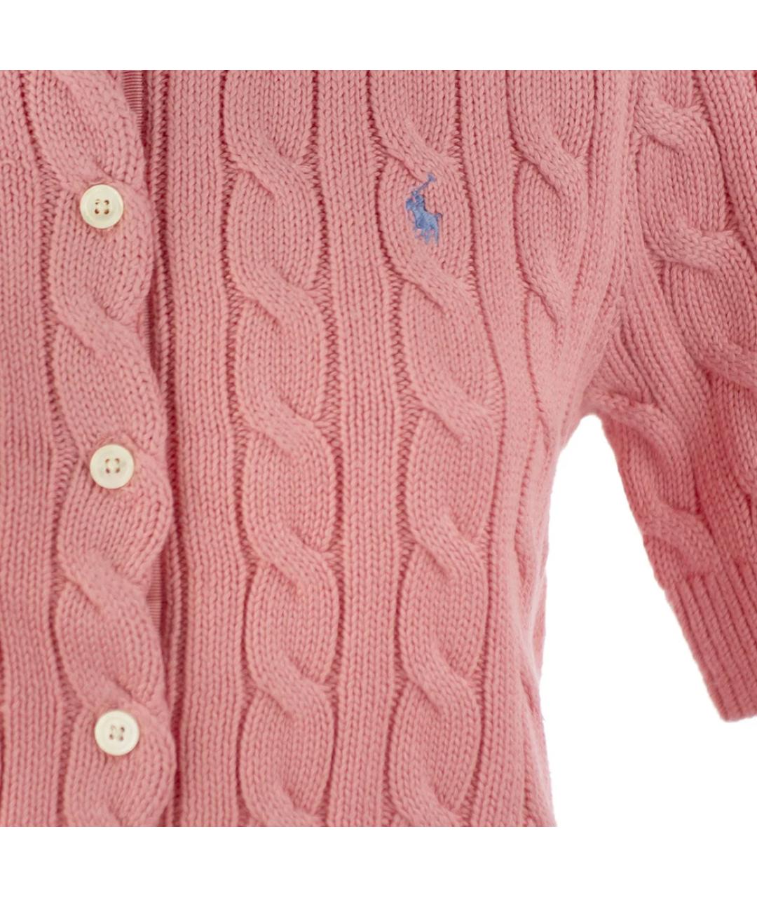 POLO RALPH LAUREN Розовый джемпер / свитер, фото 4